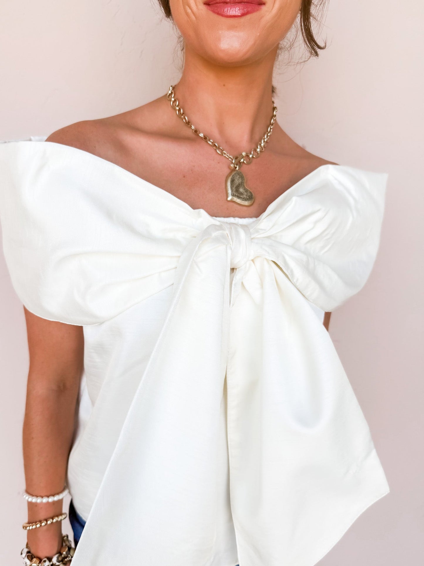 Bowed Beauty Top