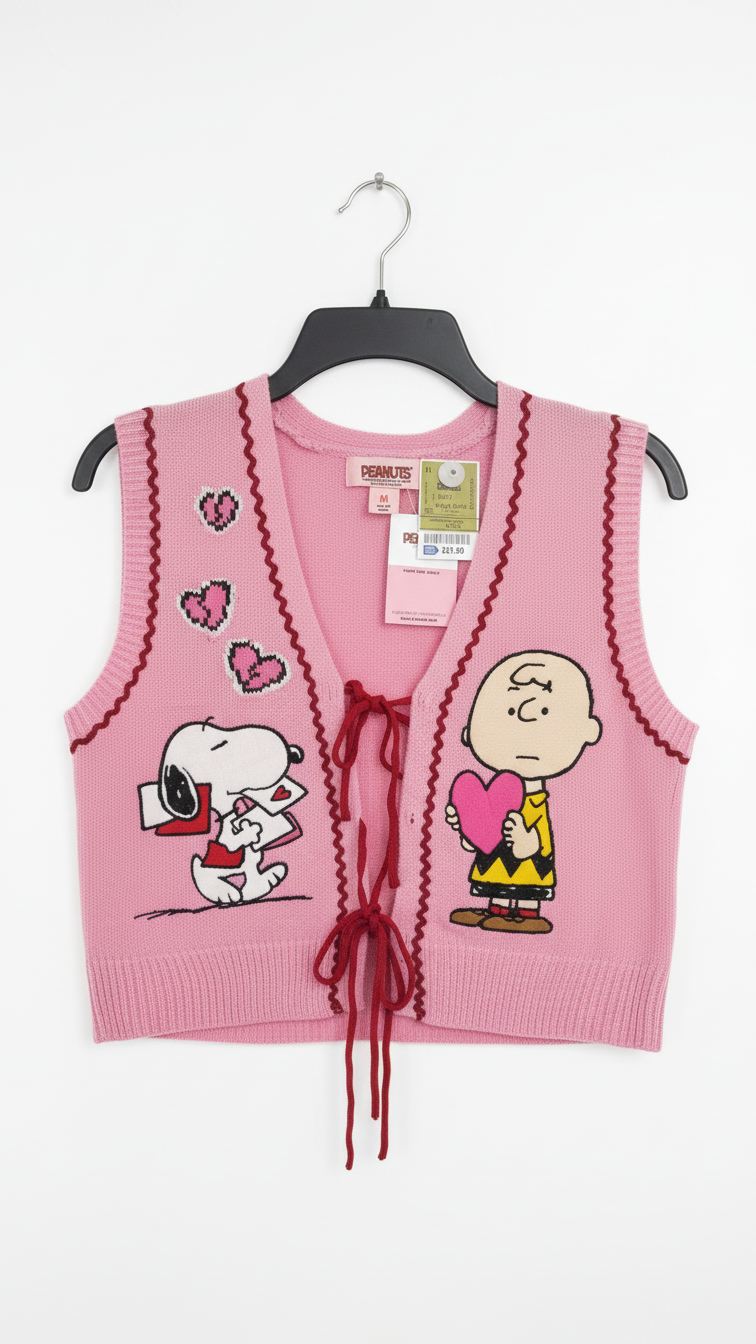 Snoopy Valentines Vest