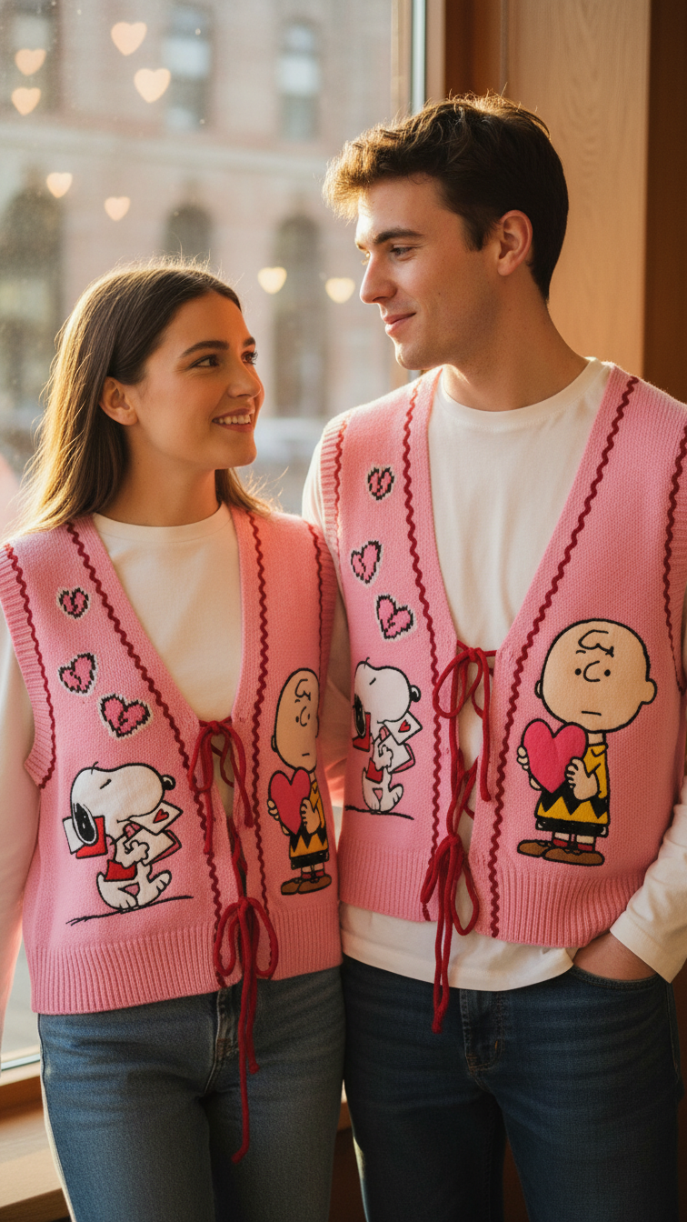 Snoopy Valentines Vest