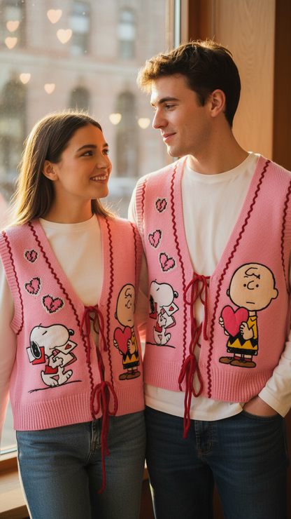 Snoopy Valentines Vest